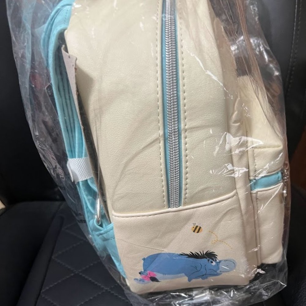 LOUNGEFLY DISNEY POOH WITH HONEY BEES MINI BACKPACK - Picture 6 of 8